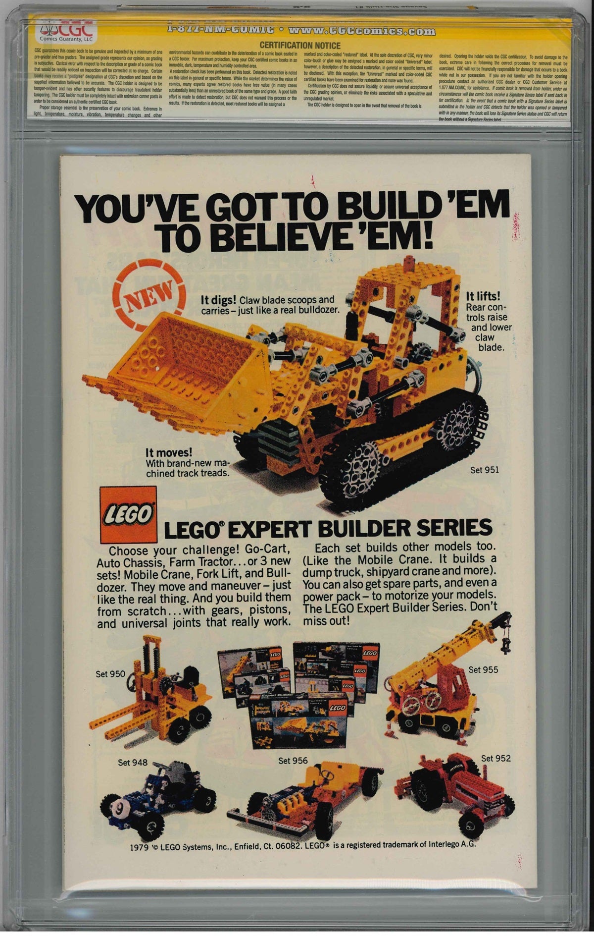 CGC SAVAGE SHE-HULK (1980) #1 (9.8) SIGNATURE SERIES - SIGNED BY STAN LEE