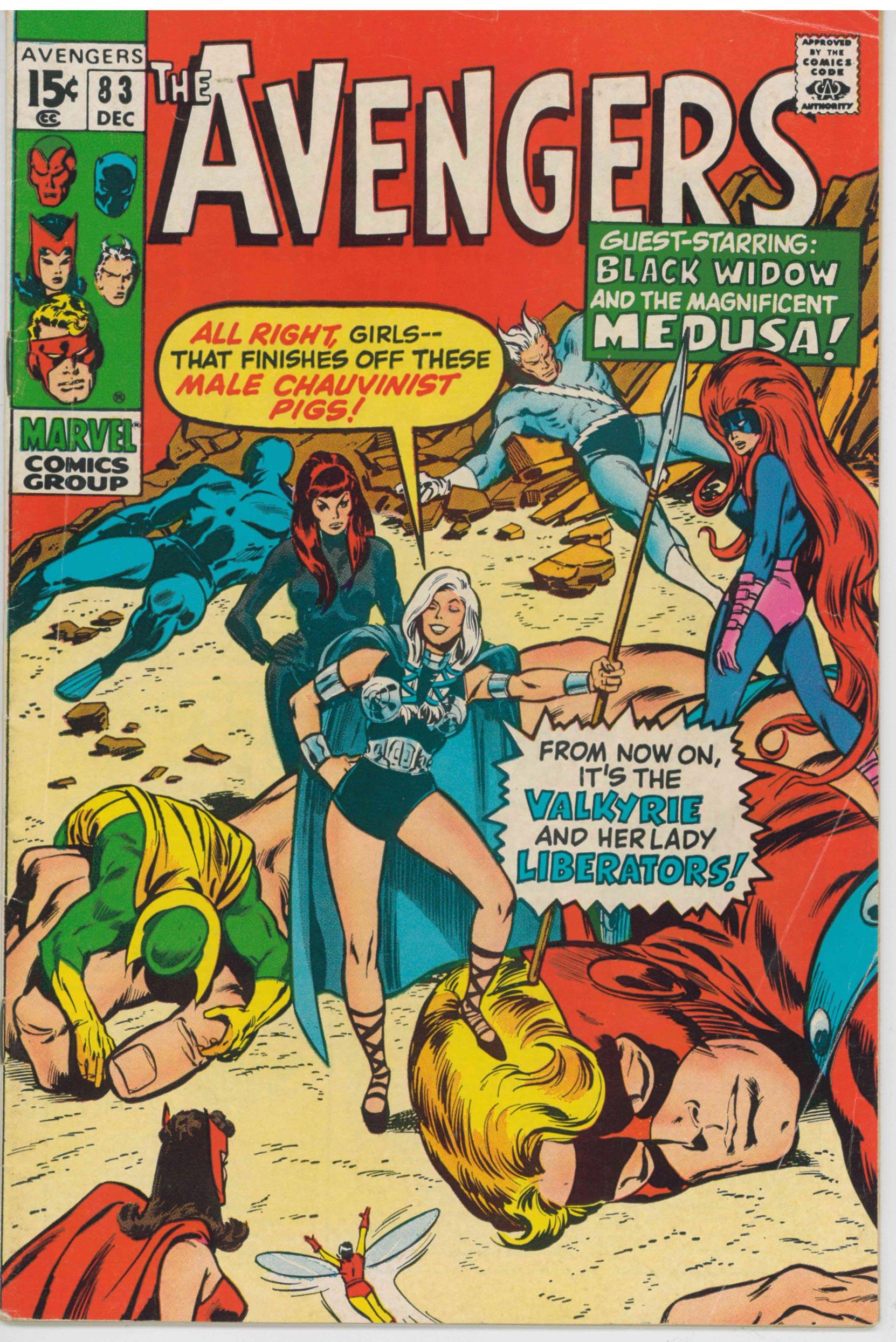 AVENGERS (1963) #83 (FN) - FIRST APPEARANCE VALKYRIE - Kings Comics