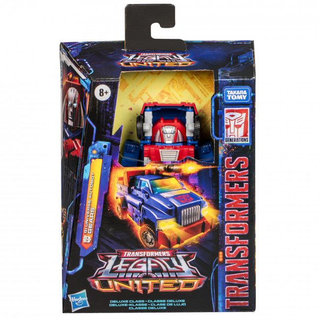 TRANSFORMERS LEGACY UNITED DELUXE CLASS G1 UNIVERSE AUTOBOT GEARS AF