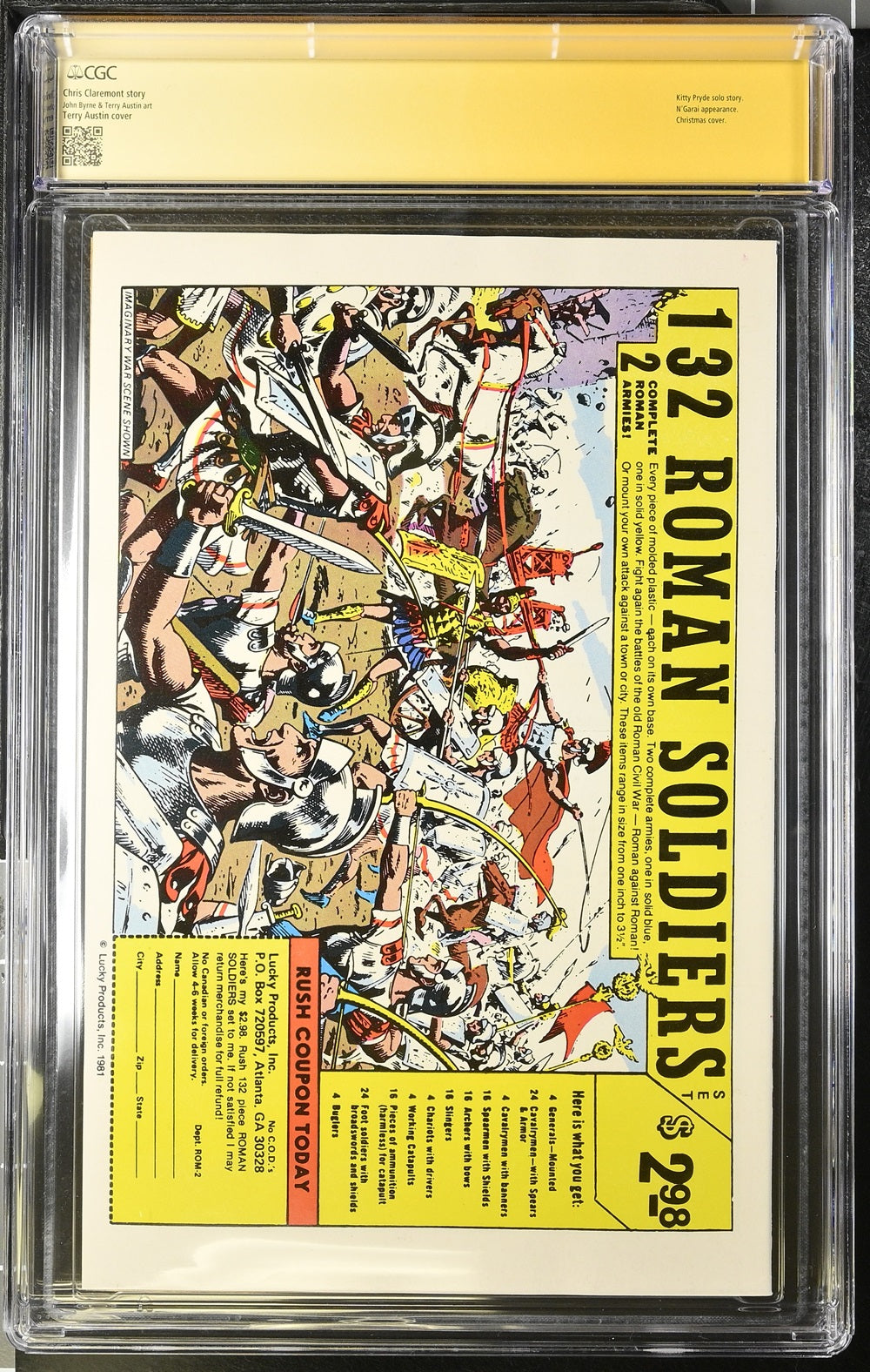 CGC UNCANNY X-MEN #143 (9.4) SIGNATURE SERIES - SIGNED BY CHRIS CLAREMONT & TERRY AUSTIN