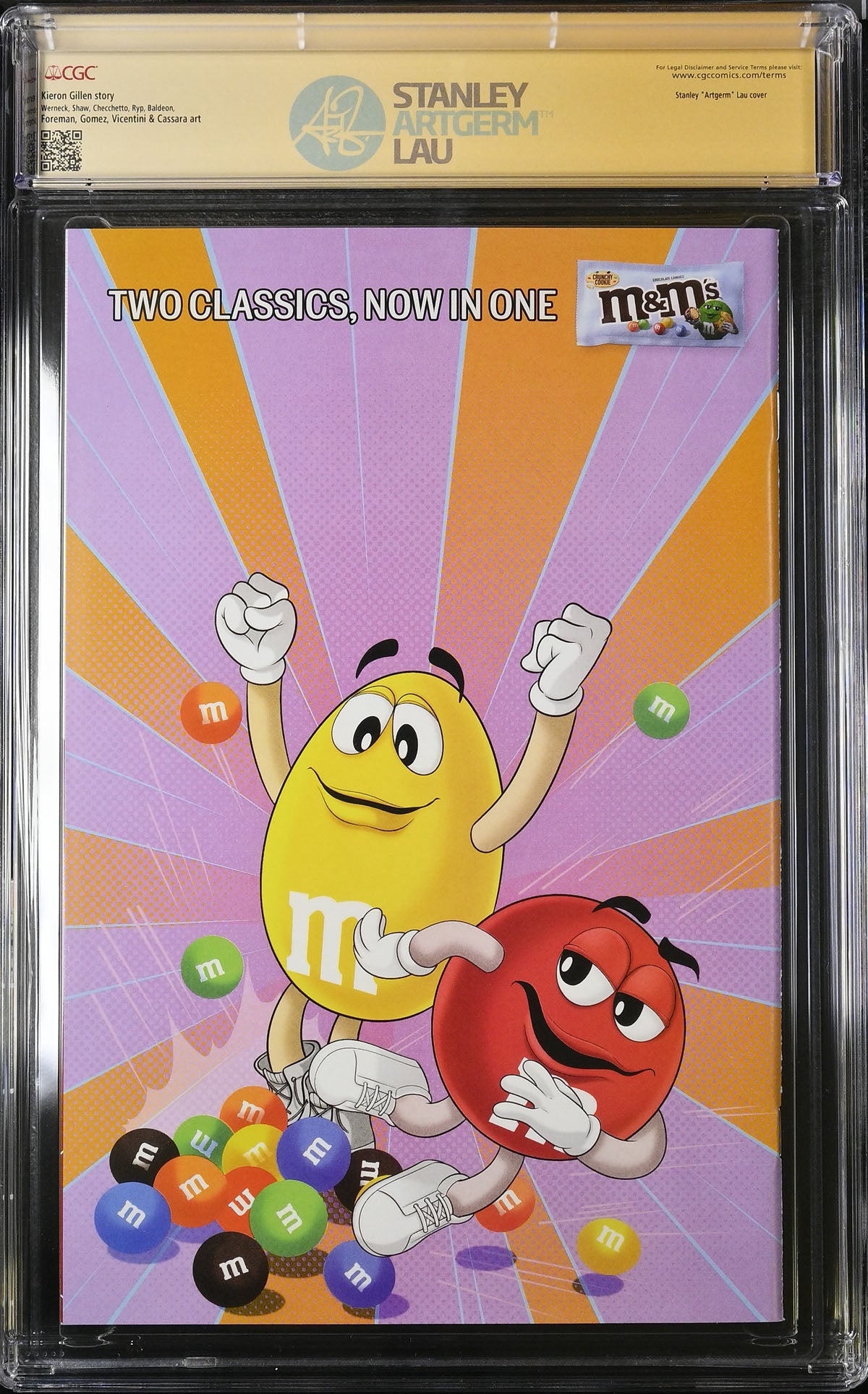 CGC SINS OF SINISTER #1 LAU VARIANT (9.8) SIGNATURE SERIES - SIGNED BY STANLEY "ARTGERM" LAU