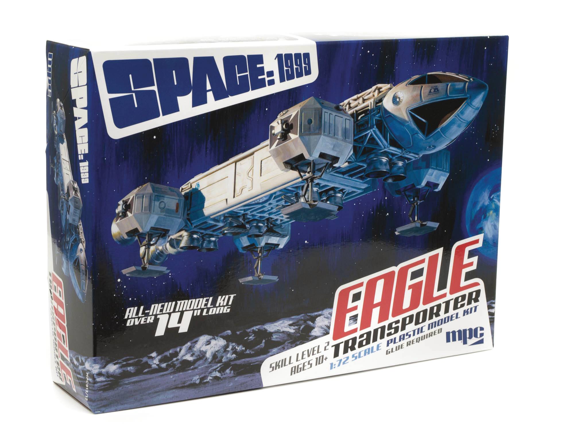 MPC SPACE 1999 EAGLE TRANSPORTER 1/72 SCALE MODEL KIT