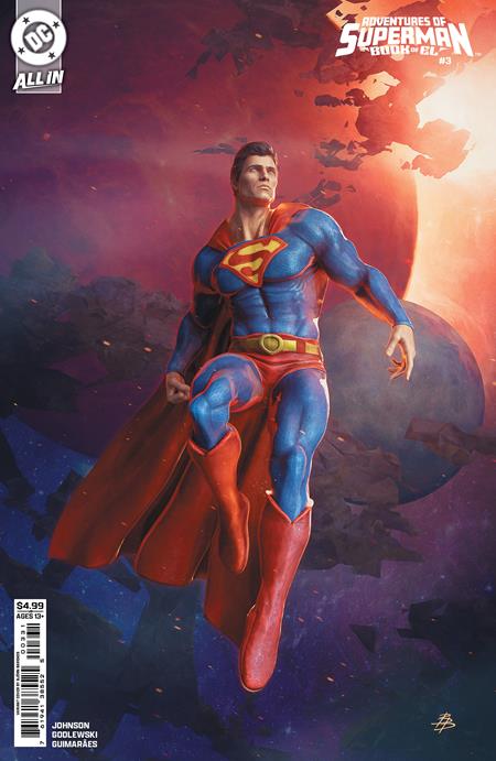 ADVENTURES OF SUPERMAN BOOK OF EL (2025) #3 CVR C BJORN BARENDS CARD STOCK VAR