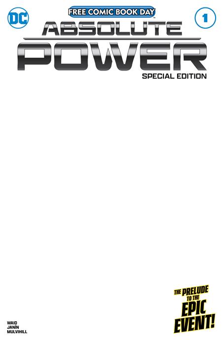 FCBD 2024 ABSOLUTE POWER SPECIAL EDITION BLANK VAR