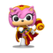 POP JUSTICE LEAGUE X SONIC THE HEDGEHOG AMY ROSE AS WONDER WOMAN VINYL FIG