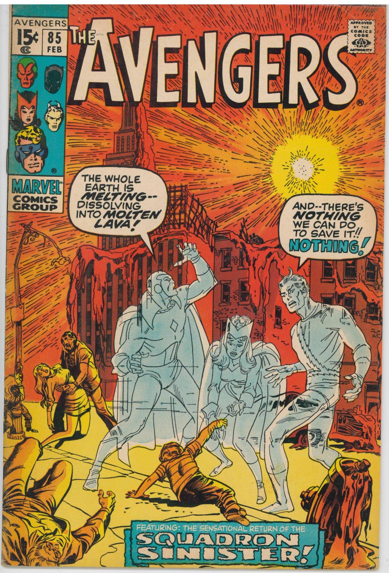 AVENGERS (1963) #85 (FN/VF) - FIRST APPEARANCE SQUADRON SUPREME - Kings Comics