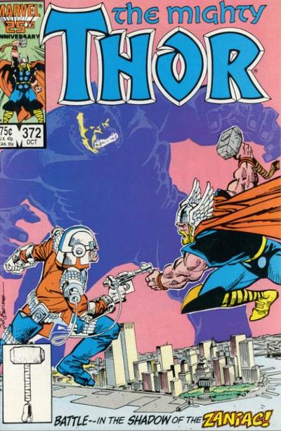 THOR (1962) #372 (VF/NM) - FIRST APPEARANCE TIME VARIANCE AUTHORITY