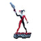 (DAMAGED) HARLEY QUINN RED WHITE & BLACK STATUE BY JIM LEE - Kings Comics