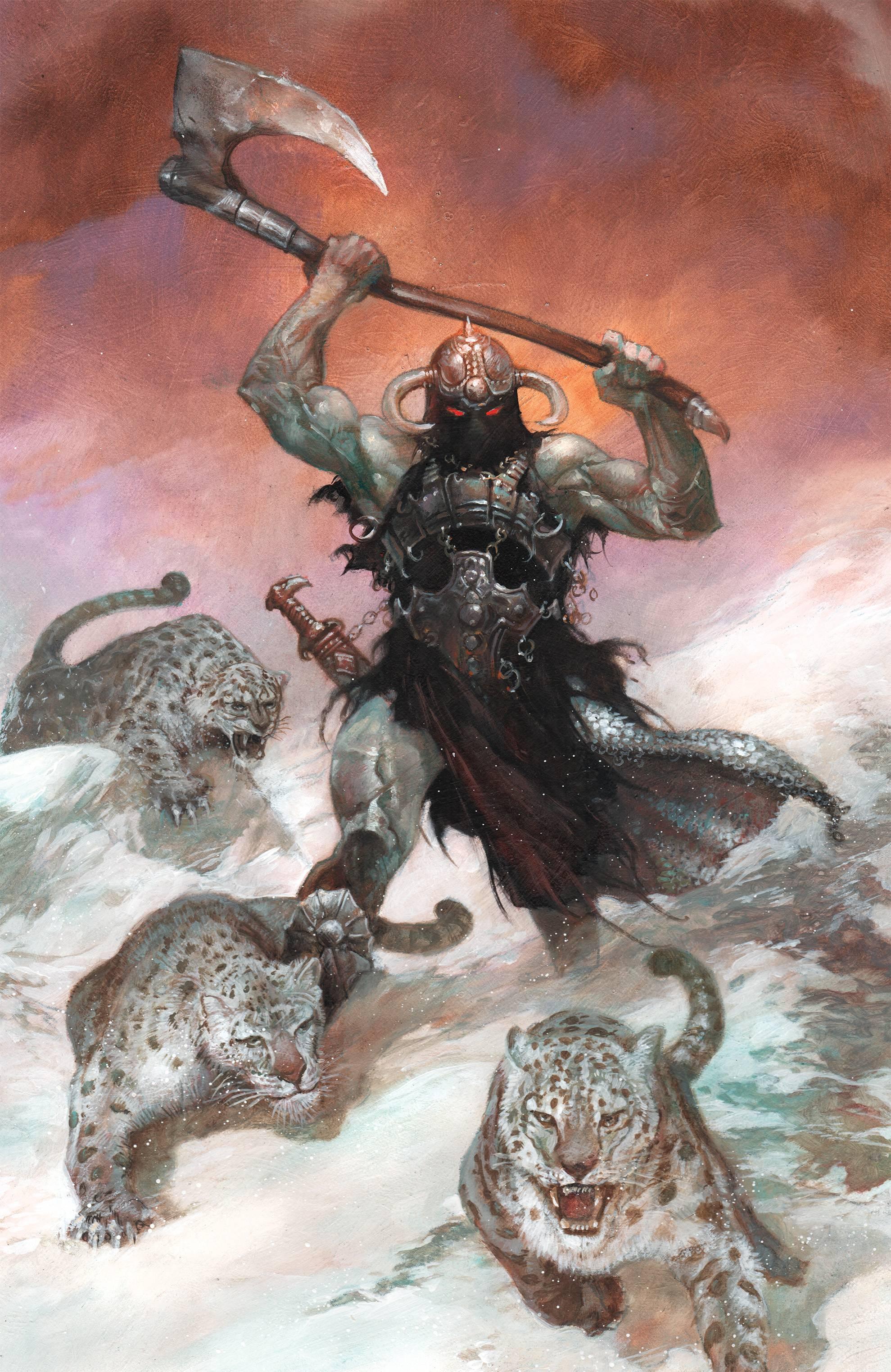 FRANK FRAZETTA DEATH DEALER VOL 2 #8 CVR E 15 COPY INCV DORMAN UNBRANDED - Kings Comics