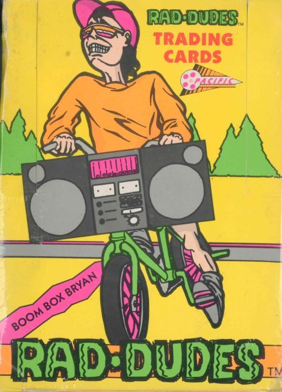 1990 PACIFIC RAD DUDES CARD BOX (SEALED) - Kings Comics