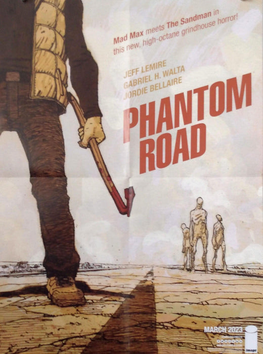 PHANTOM ROAD / STONEHEART DOUBLE SIDED FOLDED PROMO POSTER