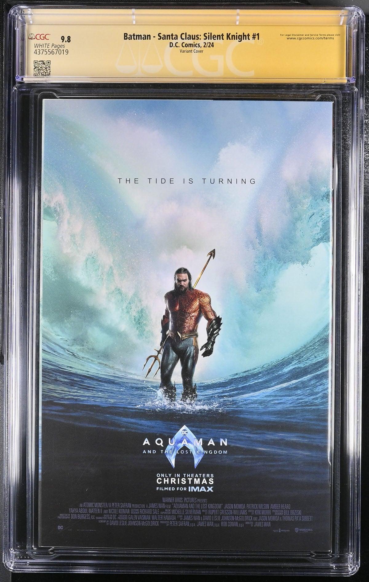 CGC BATMAN SANTA CLAUS SILENT KNIGHT #1 CHEW VARIANT (9.8) SIGNATURE SERIES - SIGNED BY DERRICK CHEW - Kings Comics