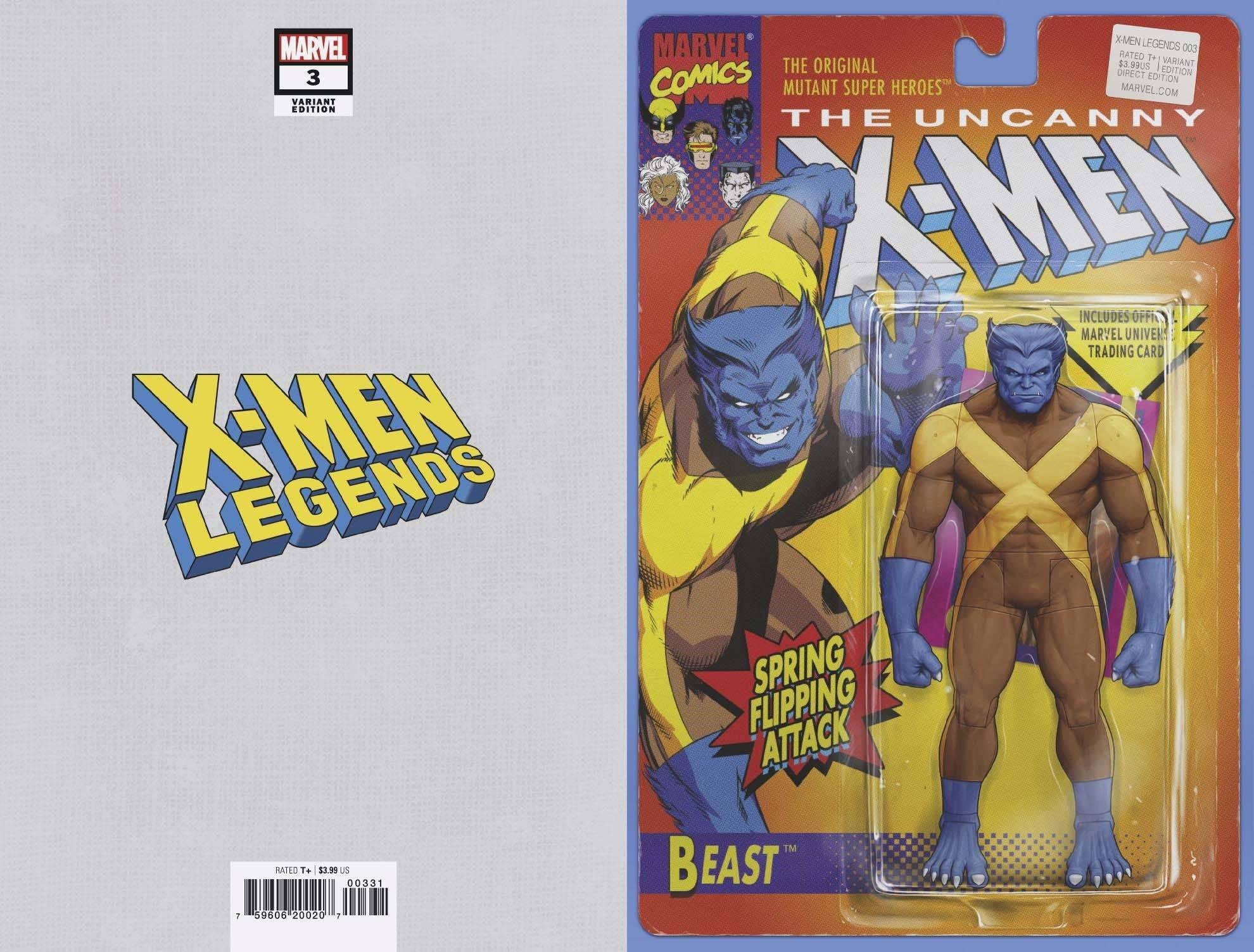 X-MEN LEGENDS #3 CHRISTOPHER ACTION FIGURE VAR - Kings Comics