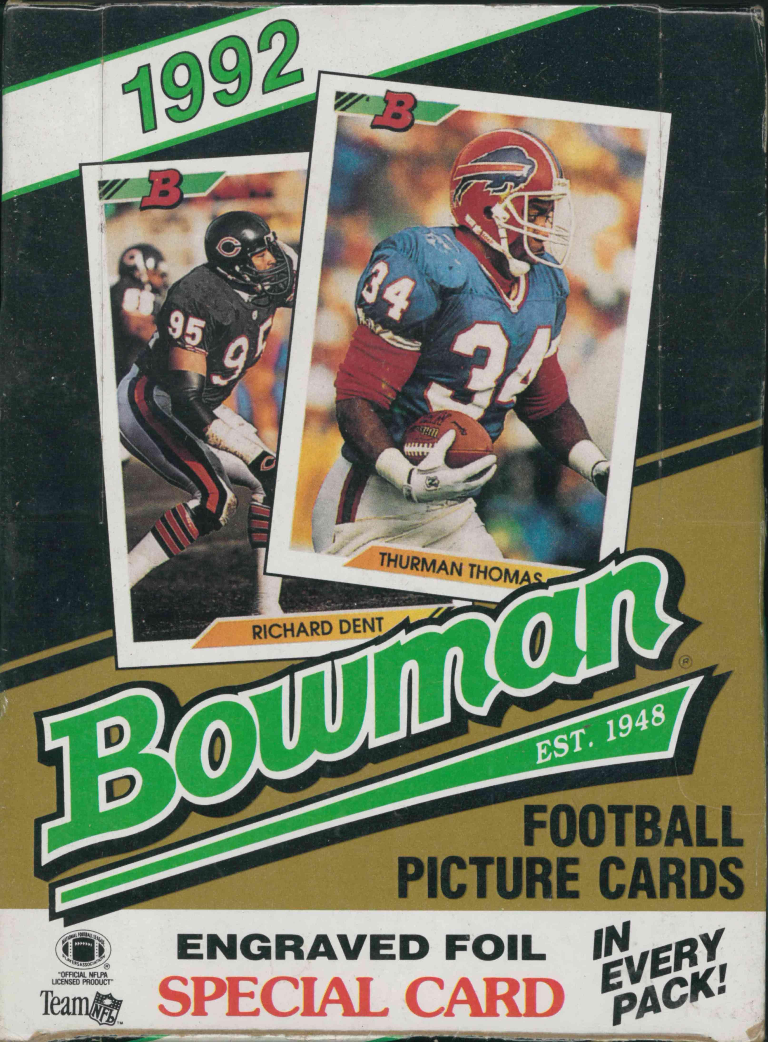 1992 BOWMAN NFL FOOTBALL SEALED BOX - Kings Comics