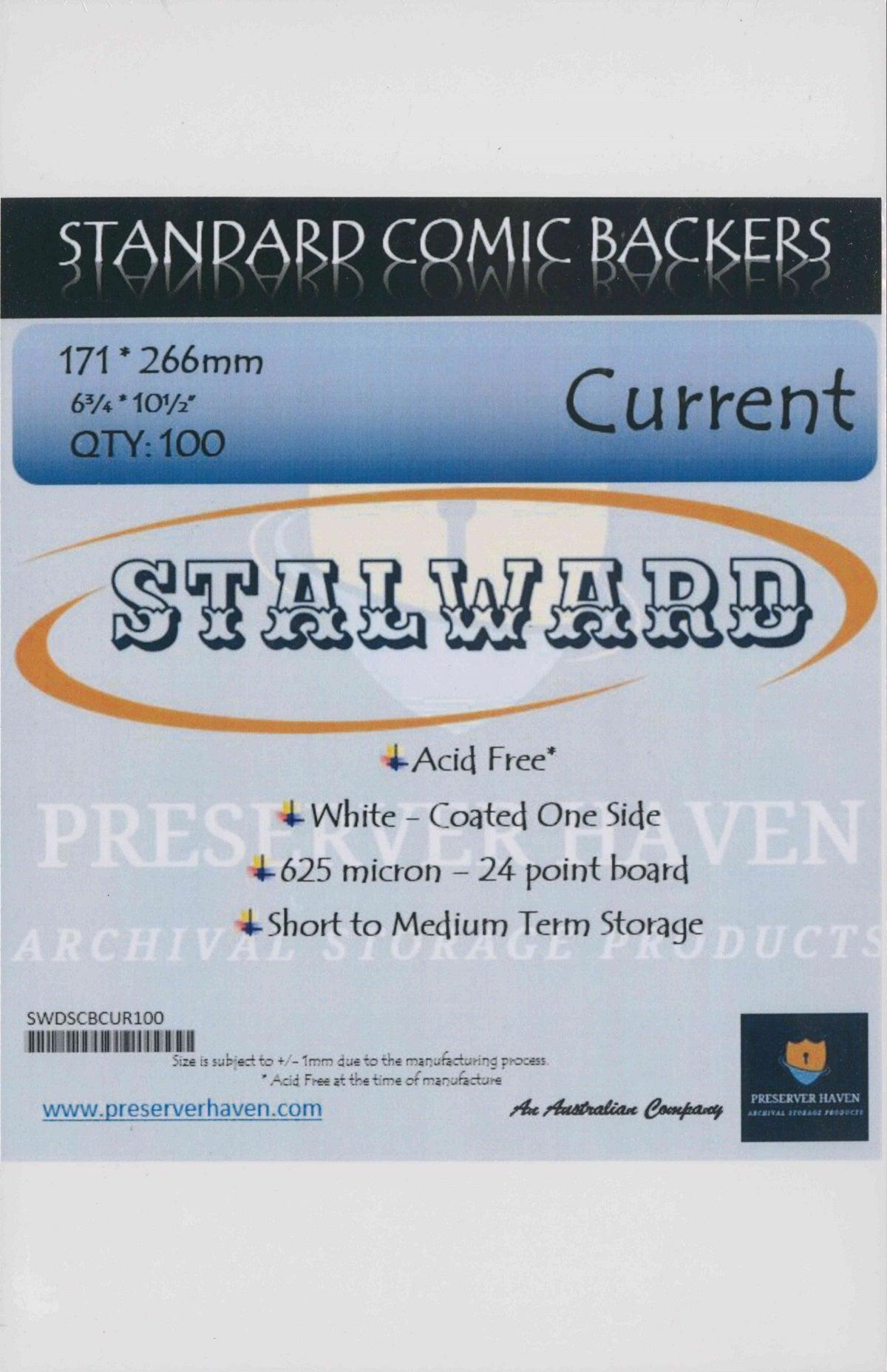 STALWARD BACKING BOARDS - CURRENT - Kings Comics
