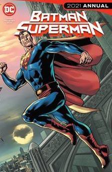 BATMAN SUPERMAN VOL 2 2021 ANNUAL #1 CVR A BRYAN HITCH CONNECTED FLIP - Kings Comics
