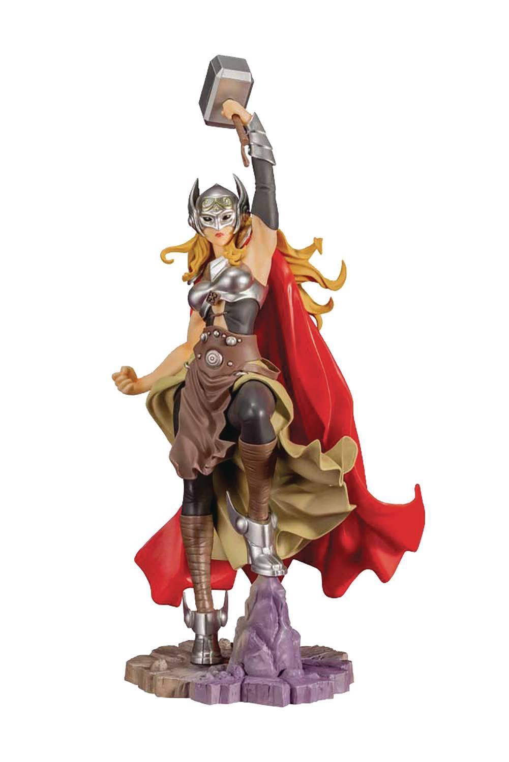 MARVEL THOR JANE FOSTER BISHOUJO STATUE - Kings Comics
