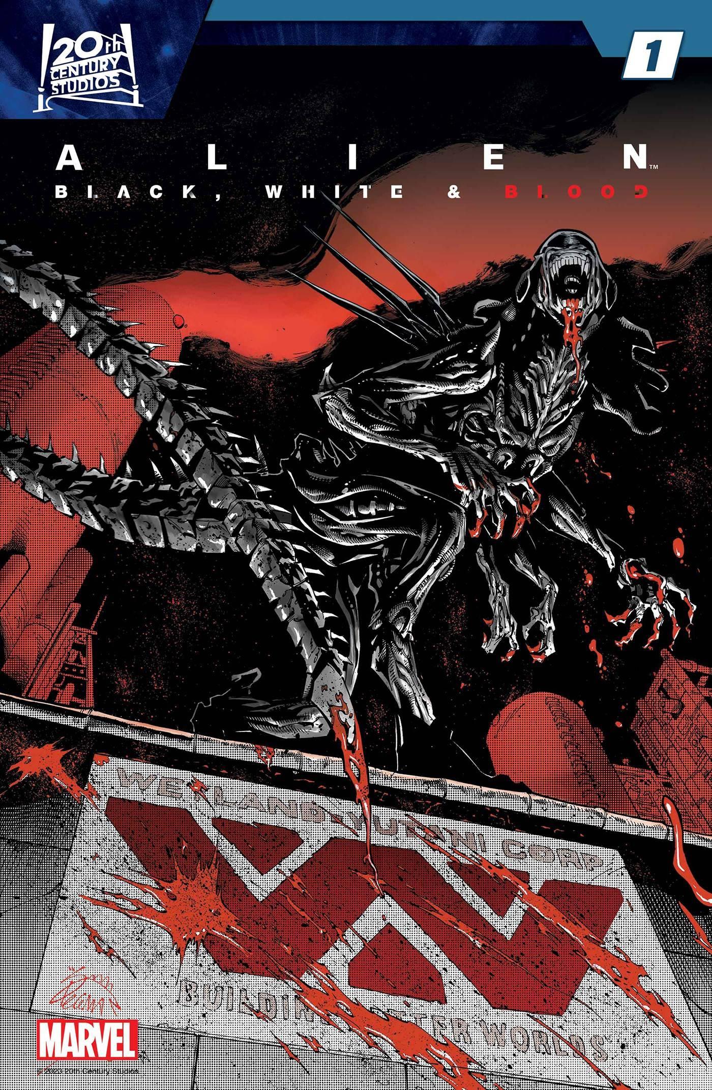 ALIEN BLACK WHITE BLOOD (2024) #1 - Kings Comics