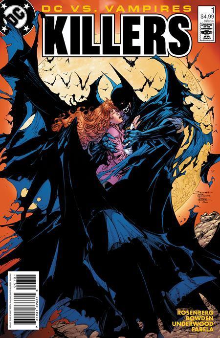 DC VS VAMPIRES KILLERS #1 (ONE SHOT) CVR B BRETT BOOTH & JONATHAN GLAPION CARD STOCK VAR - Kings Comics
