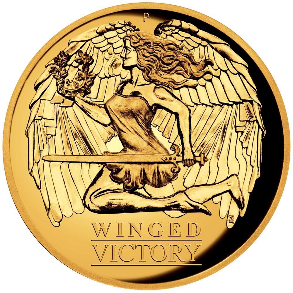 WINGED VICTORY 2021 1 oz GOLD PROOF HIGH RELIEF COIN - Kings Comics