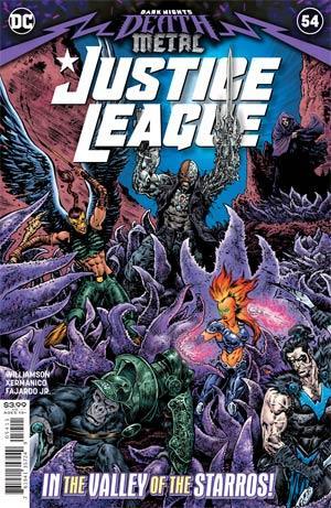 JUSTICE LEAGUE VOL 4 #54 CVR A LIAM SHARP (DARK NIGHTS DEATH METAL) - Kings Comics