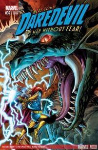 DAREDEVIL VOL 3 (2011) #32 THOR BATTLE ROSS VAR - Kings Comics