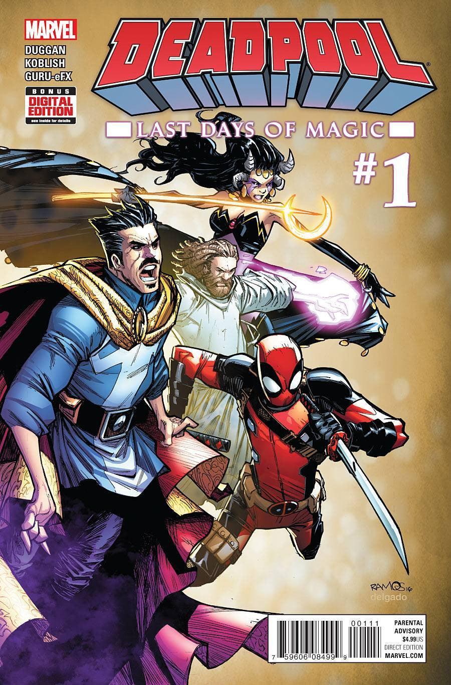 DEADPOOL LAST DAYS OF MAGIC #1 - Kings Comics