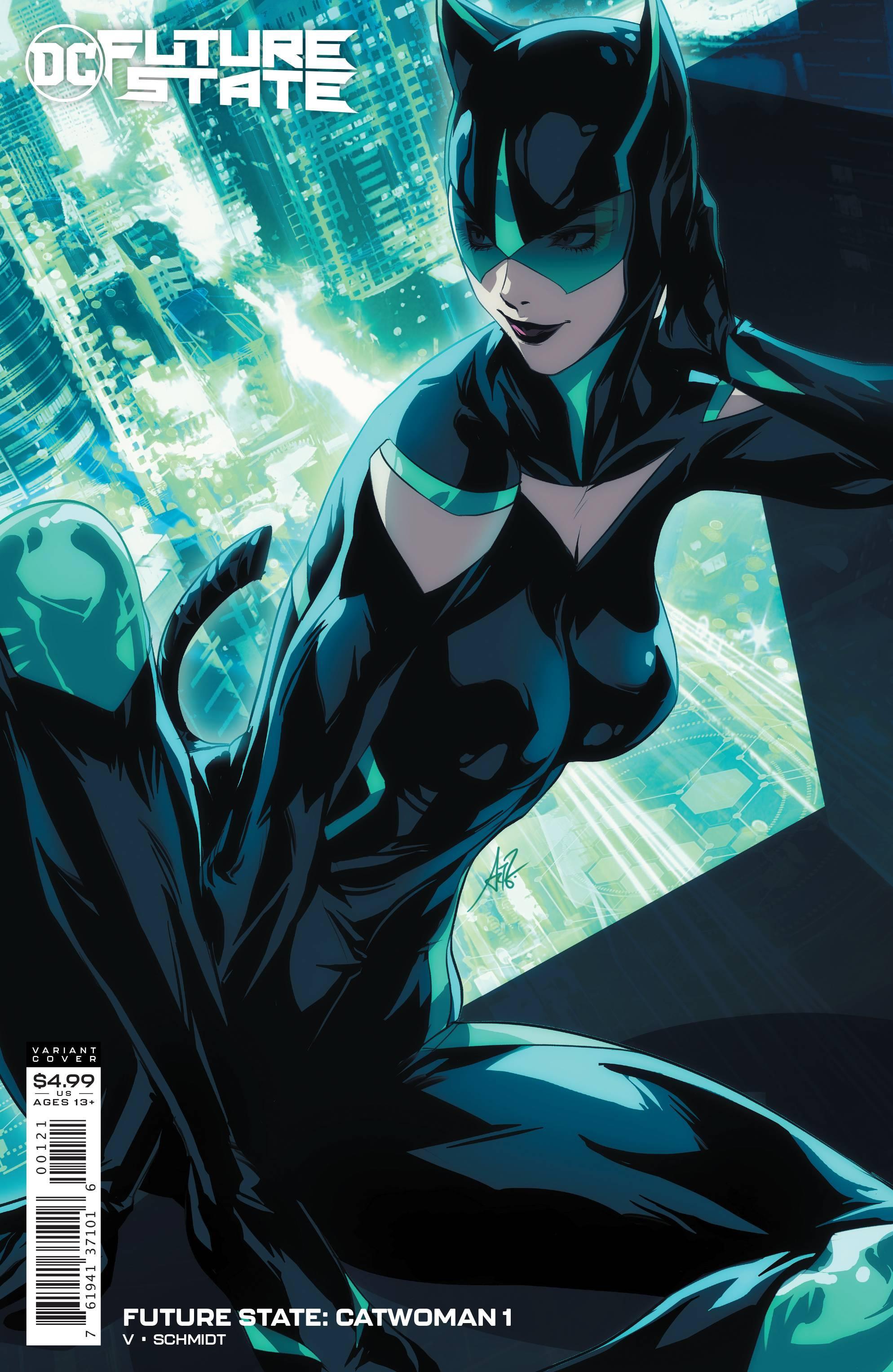 FUTURE STATE CATWOMAN #1 CVR B STANLEY ARTGERM LAU CARD STOCK VAR - Kings Comics