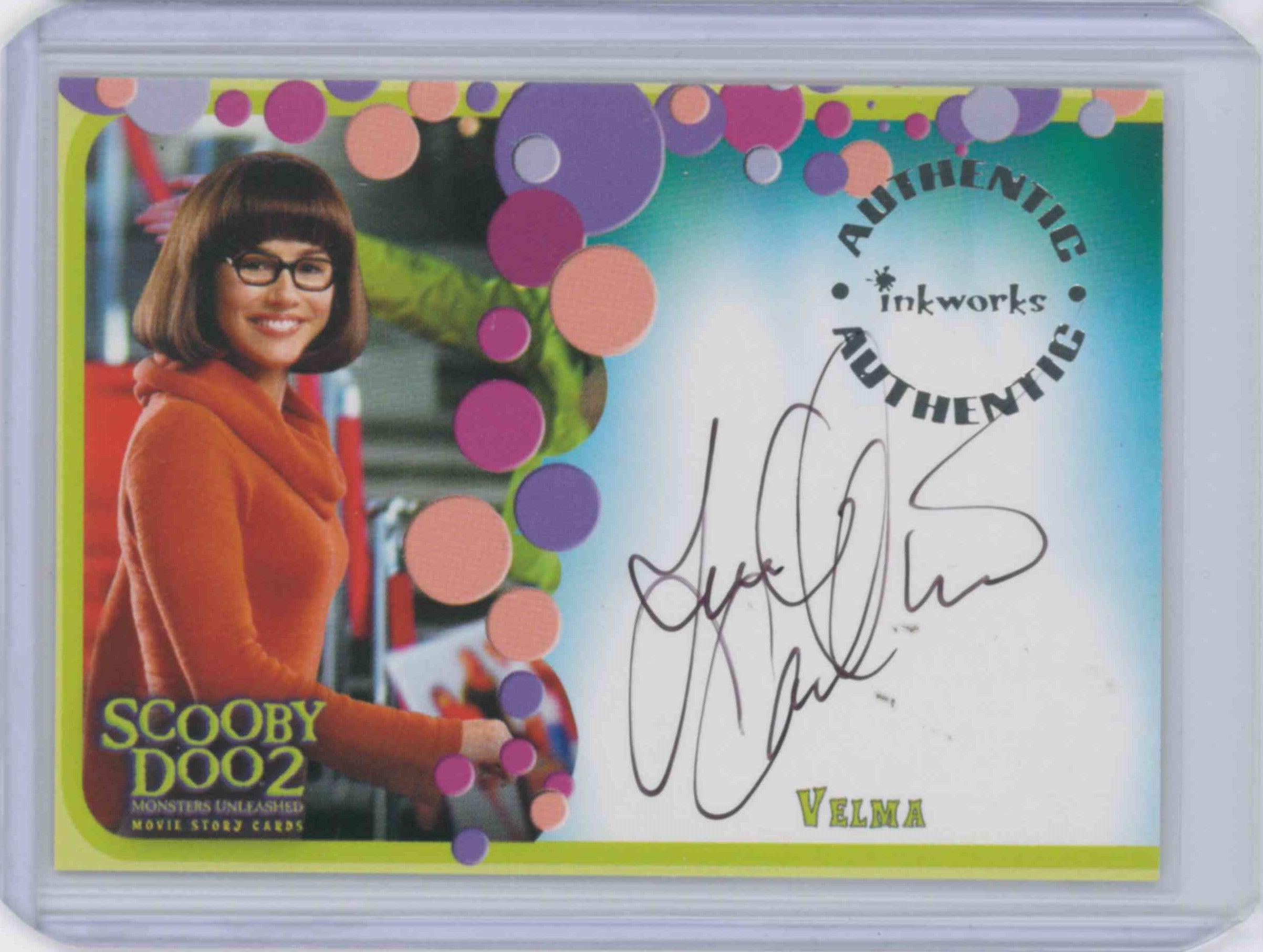 SCOOBY DOO 2 MONSTERS UNLEASHED AUTOGRAPH SIGNED #A02 LINDA CARDELLINI / VELMA - Kings Comics