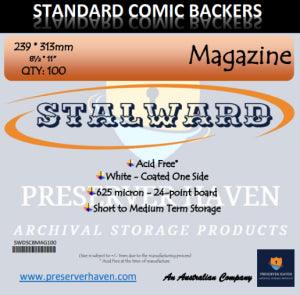STALWARD BACKING BOARDS -MAGAZINE - Kings Comics