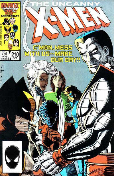 UNCANNY X-MEN (1963) #210 (VG)