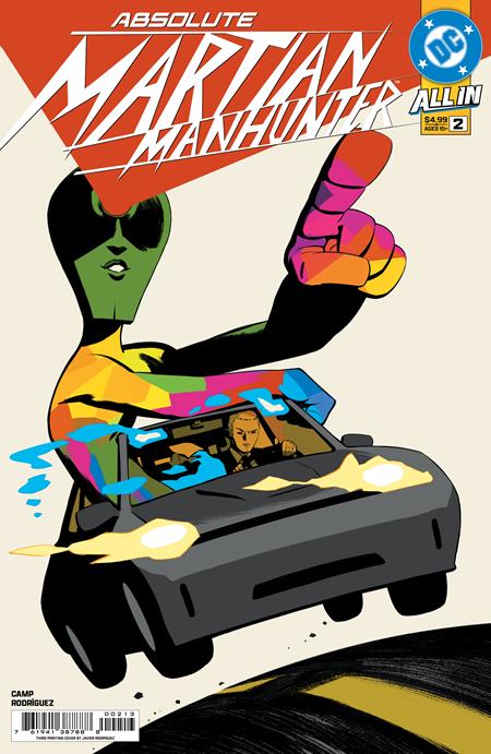 ABSOLUTE MARTIAN MANHUNTER (2025) #2 THIRD PRINTING VAR