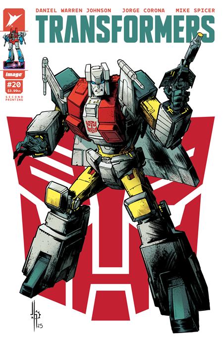 TRANSFORMERS (2023) #20 2ND PTG CVR B JASON HOWARD AUTOBOT VAR