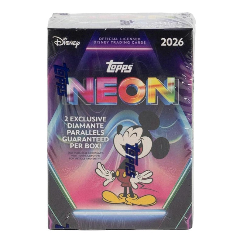 2026 TOPPS DISNEY NEON BLASTER BOX