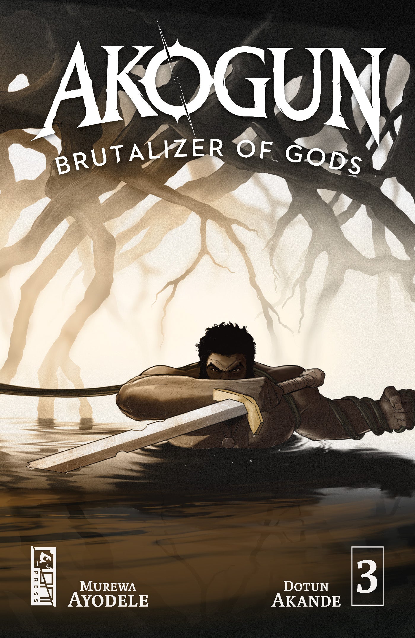 AKOGUN BRUTALIZER OF GODS (2024) #3 CVR A DOTUN AKANDE