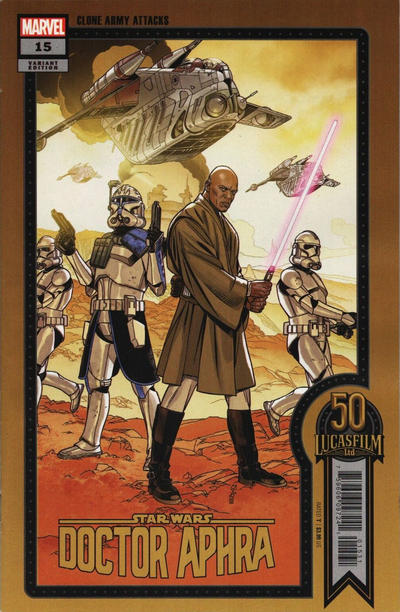 STAR WARS DOCTOR APHRA VOL 2 (2020) #15 SPROUSE LUCASFILM 50TH VAR WOBH