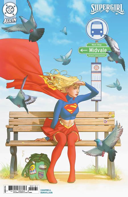 SUPERGIRL (2025) #1 CVR H INC 1:50 W SCOTT FORBES CARD STOCK VAR