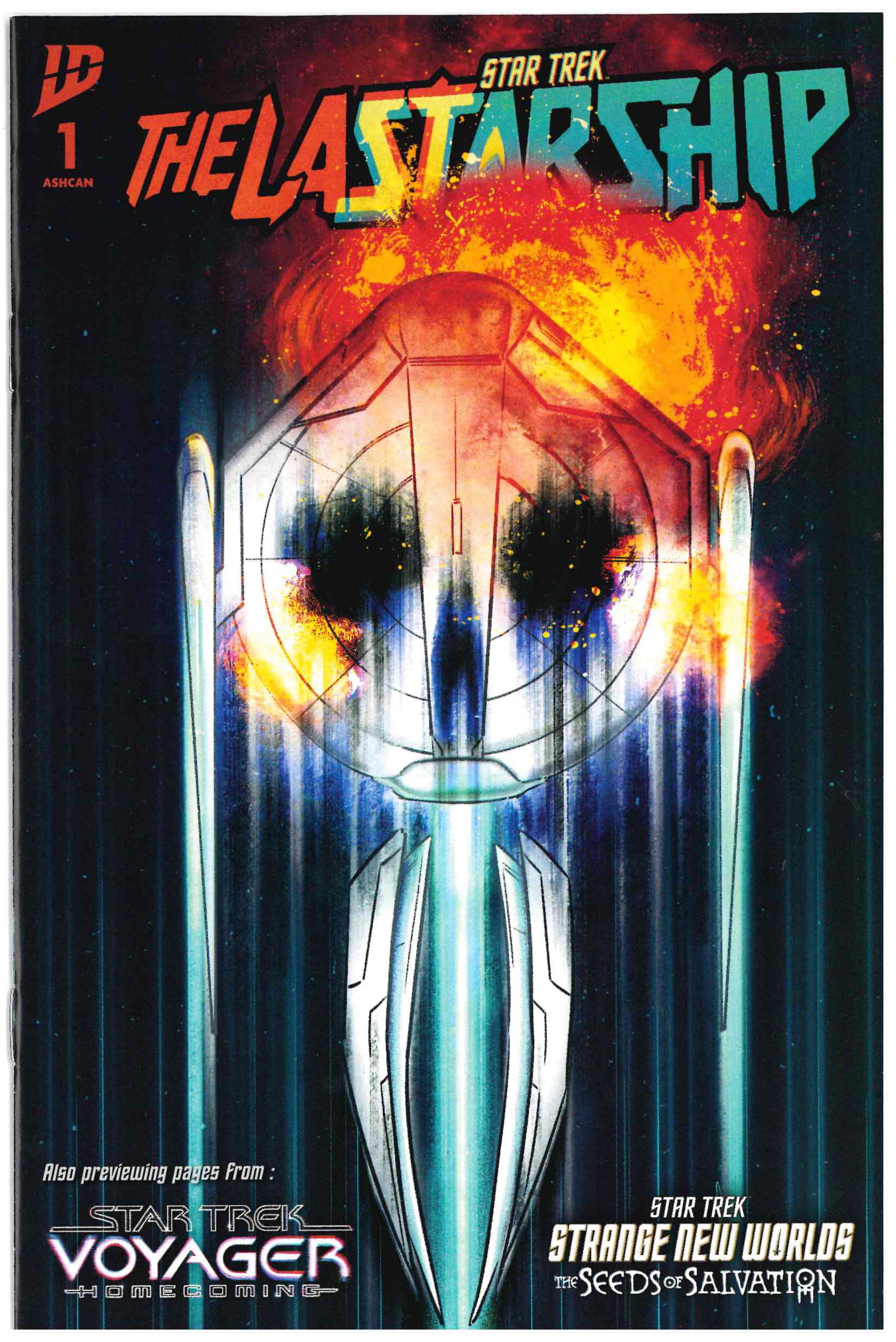 STAR TREK THE LAST STARSHIP ASHCAN