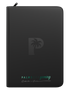 PALMS OFF GAMING COLLECTORS SERIES 9 POCKET BLACK ZIP TOP LOADER BINDER