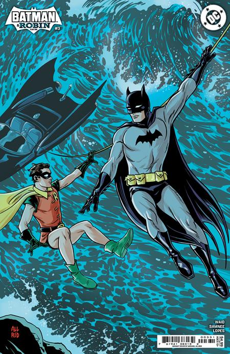 BATMAN AND ROBIN YEAR ONE (2024) #3 CVR C MICHAEL ALLRED CARD STOCK VAR