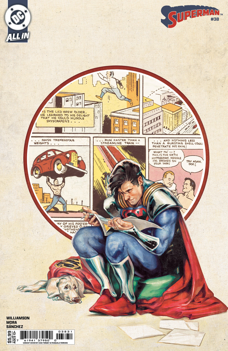 SUPERMAN (2023) #38 CVR C CIAN TORMEY CARD STOCK VAR (THE REIGN OF THE SUPERBOYS)