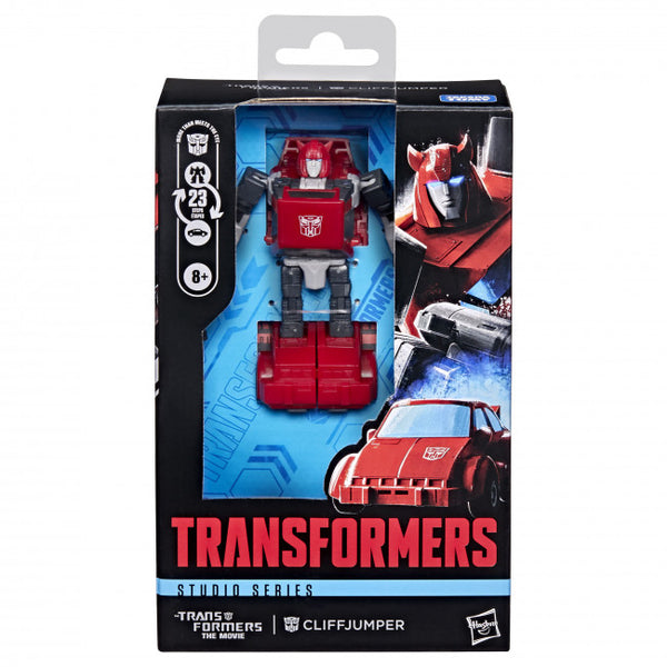 TRANSFORMERS STUDIO SERIES THE TRANSFORMERS THE MOVIE DELUXE CLASS CLIFFJUMPER AF