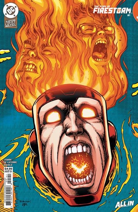 FURY OF FIRESTORM (2026) #1 CVR C CHRIS BURNHAM CARD STOCK VAR