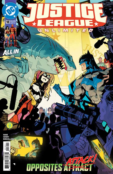JUSTICE LEAGUE UNLIMITED (2024) #18 CVR A DAN MORA (DC K.O.)