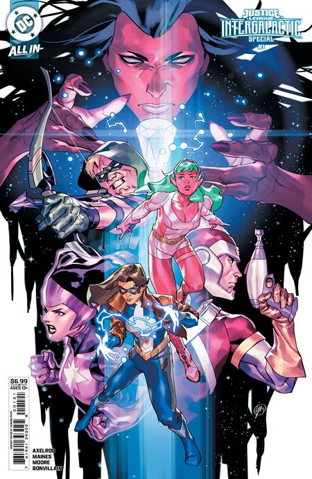 JUSTICE LEAGUE INTERGALACTIC SPECIAL (2026) #1 (ONE SHOT) CVR B YASMINE PUTRI CARD STOCK VAR