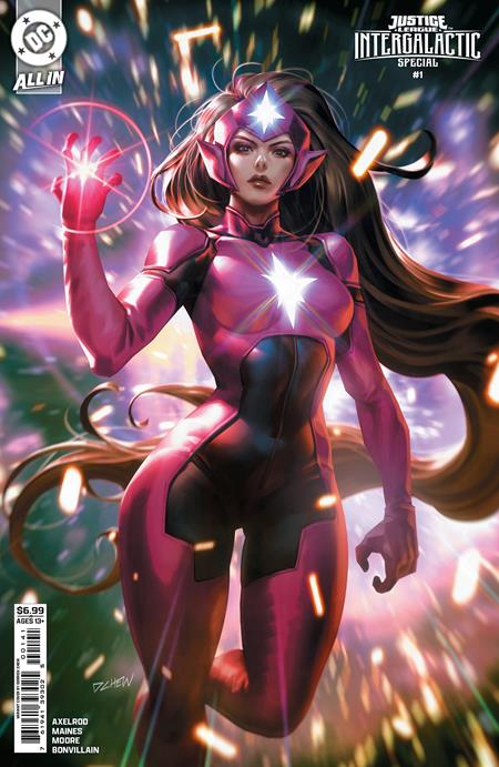 JUSTICE LEAGUE INTERGALACTIC SPECIAL (2026) #1 (ONE SHOT) CVR D DERRICK CHEW CARD STOCK VAR