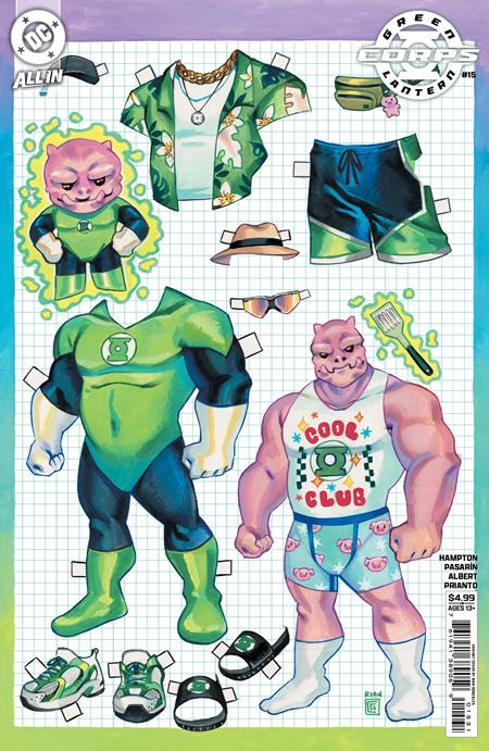 GREEN LANTERN CORPS (2025) #15 CVR C RIAN GONZALES CARD STOCK VAR