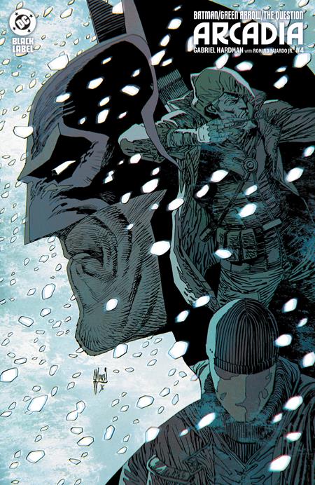 BATMAN GREEN ARROW THE QUESTION ARCADIA (2025) #4 CVR B GUILLEM MARCH CARD STOCK VAR