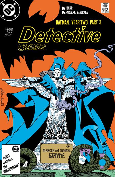 DETECTIVE COMICS (1937) #577 FACSIMILE EDITION (2026) CVR C TODD MCFARLANE FOIL VAR (YEAR TWO PART 3 OF 4)