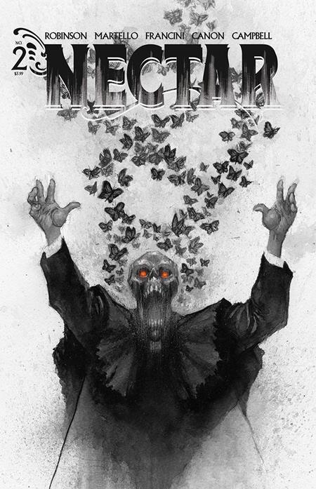 NECTAR (2026) #2 CVR D INC 1:30 JONATHAN WAYSHAK B&W FULL ART VAR (LIMIT ONE PER CUSTOMER)